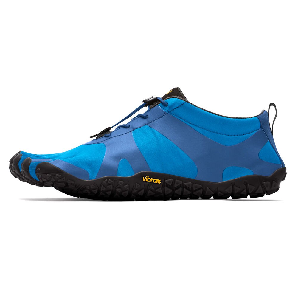 Vibram Five Fingers Mens V-Alpha - Hiking Shoes Blue/Black - DWE394017